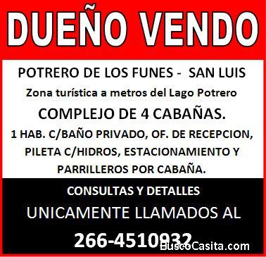 Dueño Vendo complejo turistico en San Luis