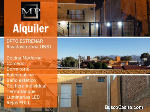 Coqueto Departamento Estrenar Rivadavia Sin Expensas Cochera y Balcón