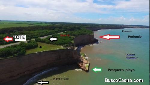 TERRENO EN  MAR  DEL  PLATA  BARRIO PLAYA LOS LOBOS  FRENTE AL MAR  450M2