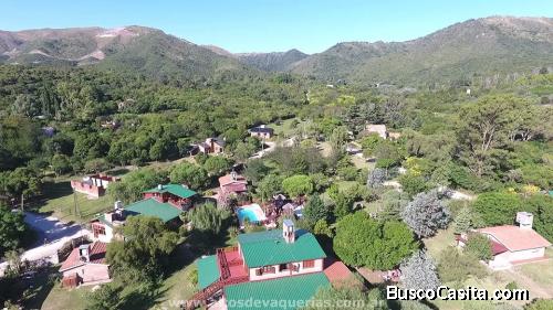 Alquilo cabaña permanente amoblada en la Falda