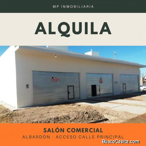 MP INMOBILIARIA ALQUILA SALON ESTRENAR ALBARDON