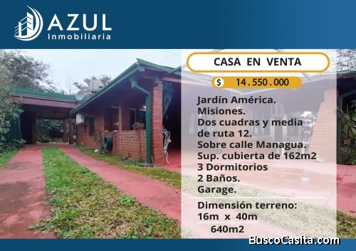 CASA EN JARDIN AMERICA
