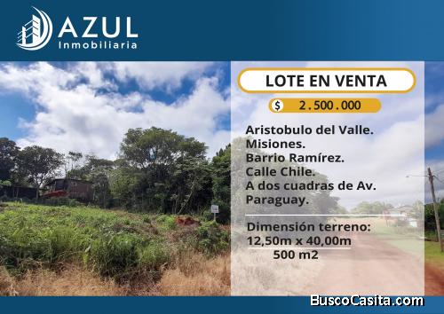 Barrio Ramirez -Aristobulo del Valle