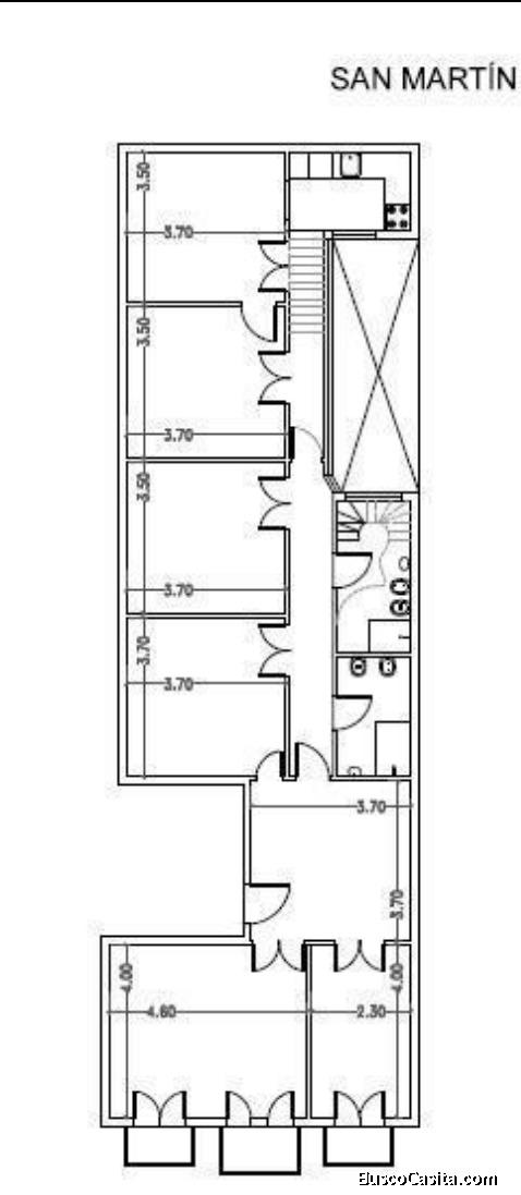 Departamento estilo francés — 160 m², techos de 5 m, reciclado — Retiro  Plaza San Martí