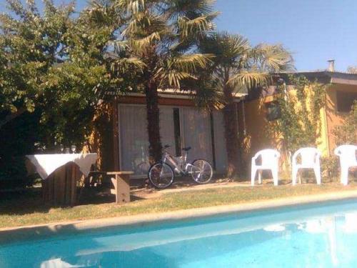 Arriendo cabaña con piscina en Olmué