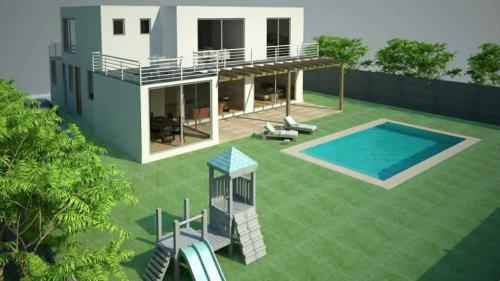 VC415 CASA NUEVA MEDITERRÁNEA VISTA AL MAR, LOMAS DE MONTEMAR, CONCÓN