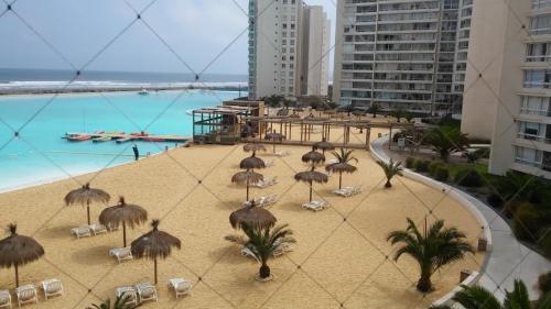 Arriendo diario Depto para 6 personas en Laguna del Mar