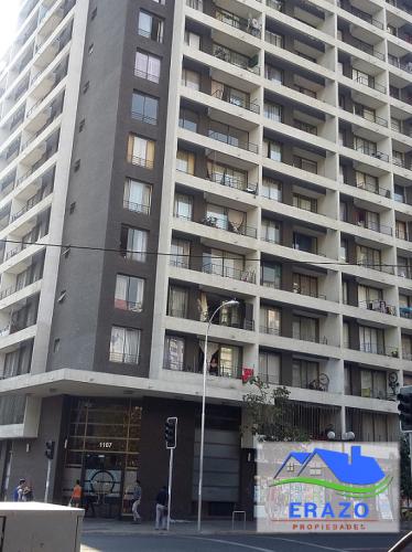 Departamento en Cóndor con San Diego, Metro Parque Almagro, Santiago Centro