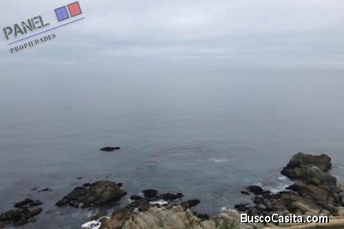 AMPLIO DEPARTAMENTO, PRIMERA LÍNEA, VISTA AL MAR, CONCÓN // VD475