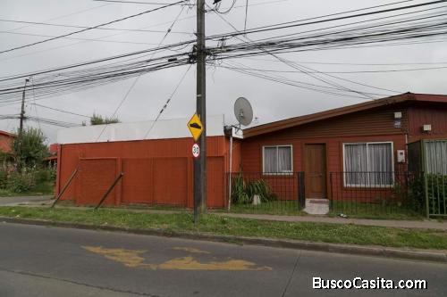 Casa esquina, más local comercial Temuco