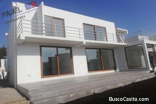 CASA MEDITERRÁNEA SÓLIDA, NUEVA, LOMAS DE MONTEMAR - CONCÓN // VC550