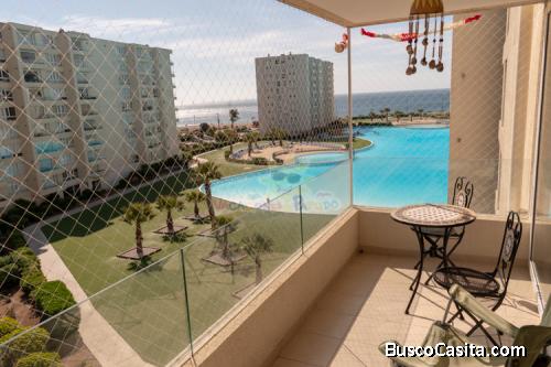 Arriendo Hermosa vista Departamento 2H+2B Papudo Laguna ID4022 – VacacionesEnPapudo