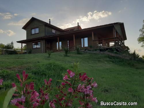 Hermosa casa a Minutos de Temuco / Ruta Huichahue-Cunco.