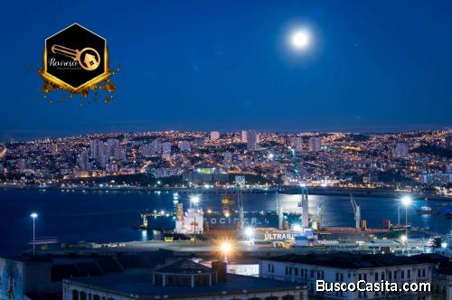 ARRIENDO DE DEPARTAMENTO AMOBLADO POR AÑO NUEVO CON VISTA AL MAR EN VALPARAISO