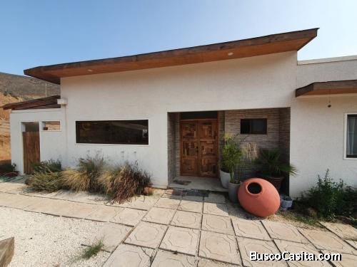 SE VENDE HERMOSA CASA 120 MT2 EN UN AMPLIO TERRENO DE 5000 MT2,CONDOMINIO LA VARILLA,CERES,LA SERENA