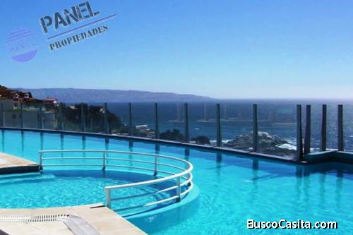 DEPARTAMENTO FRENTE A LA PLAYA - COCHOA - VIÑA DEL MAR // VD494