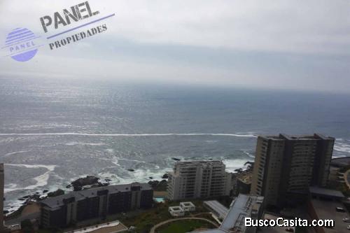 AMPLIO DEPARTAMENTO, VISTA AL MAR, COSTA DE MONTEMAR, CONCÓN // VD497
