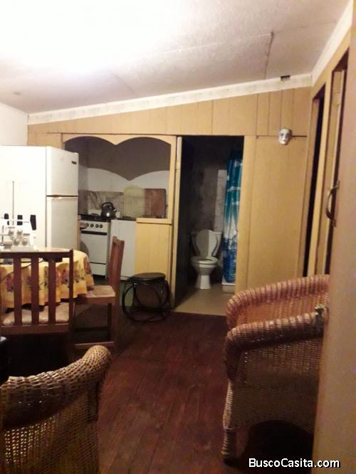 ARRIENDO CASA CABAÑA EN EL TABO,PLAYA CHEPICA A7 CUADRAS DE LA PLAYA