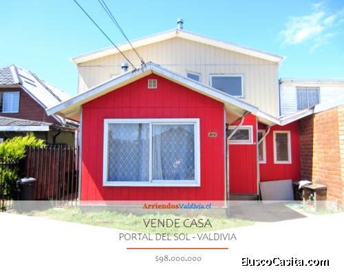 VENDO CASA CON CABAÑA EN SECTOR RESIDENCIAL - VALDIVIA
