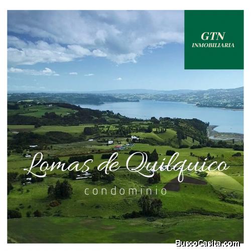Parcelas en venta, Exclusivo condominio, sector Quilquico.