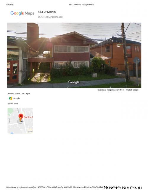 Casa Habitación, Sector Comercial Centro de Puerto Montt, 3 cuadras de la Plaza.