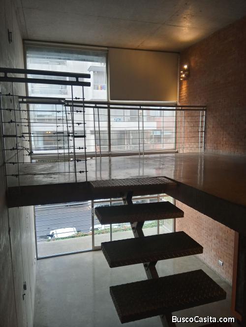 MUY BONITO LOFT con BODEGA y ESTACIONAMIENTO - PLAZA ÑUÑOA
