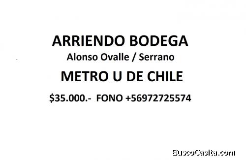 AMPLIA BODEGA METRO U DE CHILE