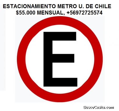 ESTACIONAMIENTO METRO U DE CHILE