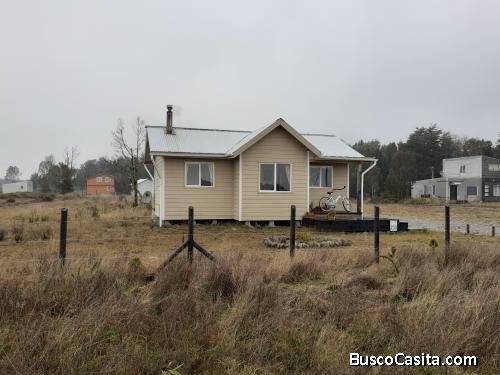 Parcela con cabaña 