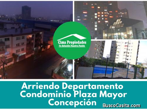 Arriendo Departamento 3D 2B con Estacionamiento, Concepción