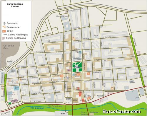 Terreno con Anteproyecto aprobado Centro Copiapó