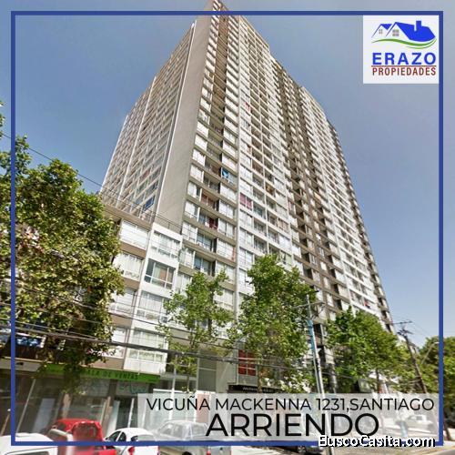 Arriendo Departamento en Metro Irarrázaval, Santiago Centro