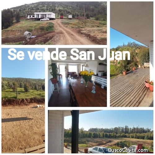 Parcela san juan. Con casa luz.y agua