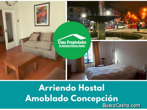 Inversionistas Arriendo Hostal Amoblado, Plaza Peru Concepcion