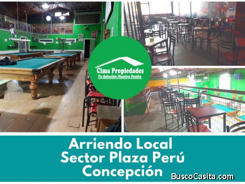 Gran Local Comercial Pool Hall 8 mesas, en Plaza Perú 