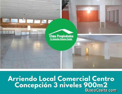 Local Comercial Centro Concepción 3 niveles 900m2 