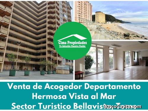 Departamento 50m2 Frente a la Playa Bellavista 