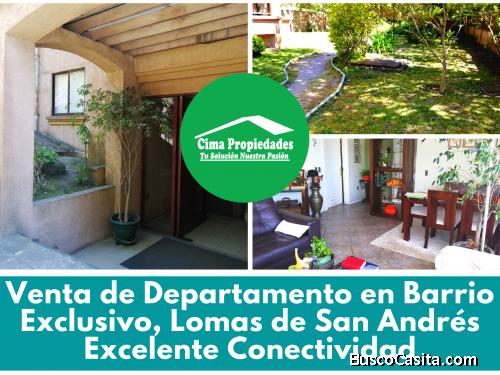 Venta Departamento 3D 2B, Lomas de San Andres