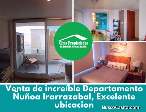 Venta Departamento 75 m2 con estacionamiento, Ñuñoa