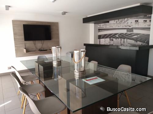 Acogedor Dpto. en edificio con hermosos espacios comunes 