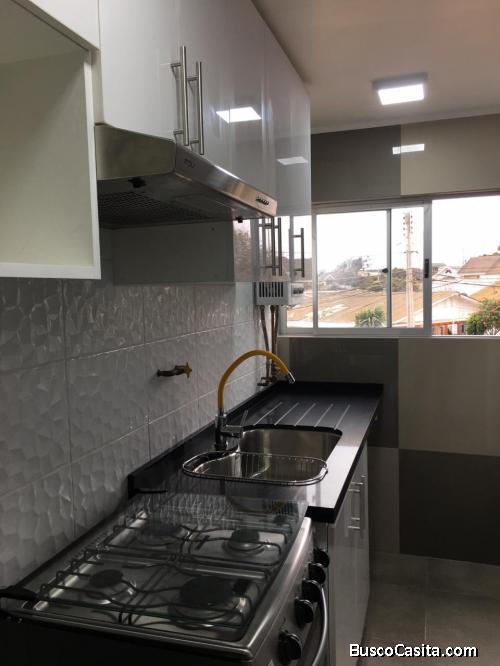 Por apuro vendo hermoso departamento completamente remodelado