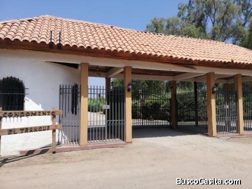 PARCELA DE AGRADO EN PARCELACIÓN EL TRANQUE, TILTIL.