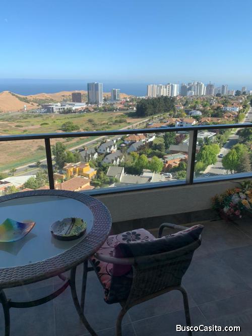 Vendo departamento en Concón, ubicado en Las Cinerarias, sector Pinares de la Costa.