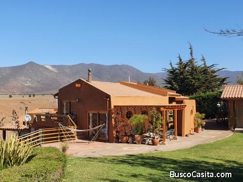 CASA PARCELA CON ESPECTACULAR VISTA AL VALLE DE ELQUI, LOMAS DE MONARDEZ