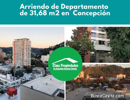 Arriendo de Departamento Home Studio en Concepción, superficie 31,68 m2