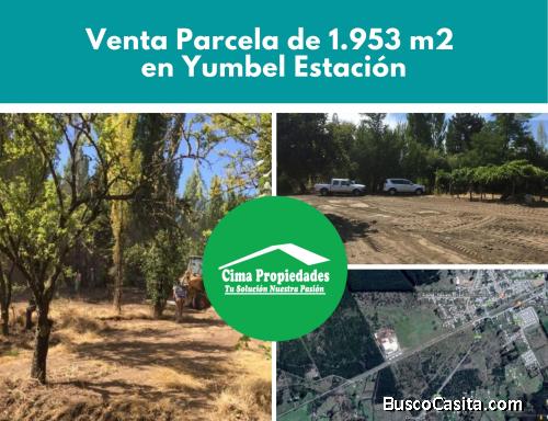 Venta de Parcela de 1953 m2 en Yumbel Estación