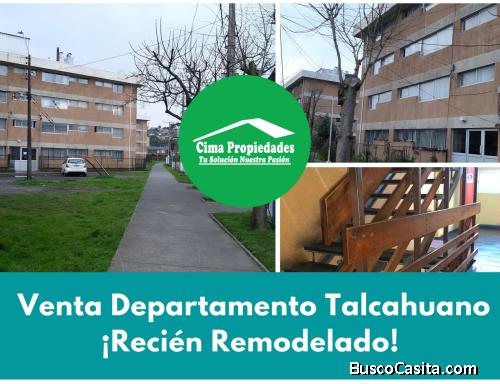 Departamento Luminoso, Remodelado y muy Amplio 