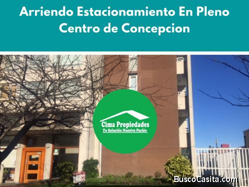 Estacionamiento arriendo centro de Concepción