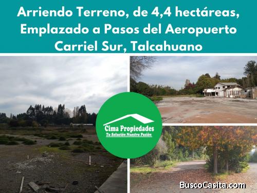 Terreno emplazado en Sector Aeropuerto Carriel Sur