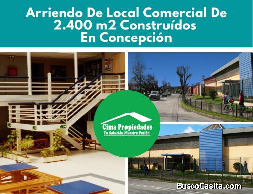 Arriendo Terreno Camilo Henriquez 2.400mt2